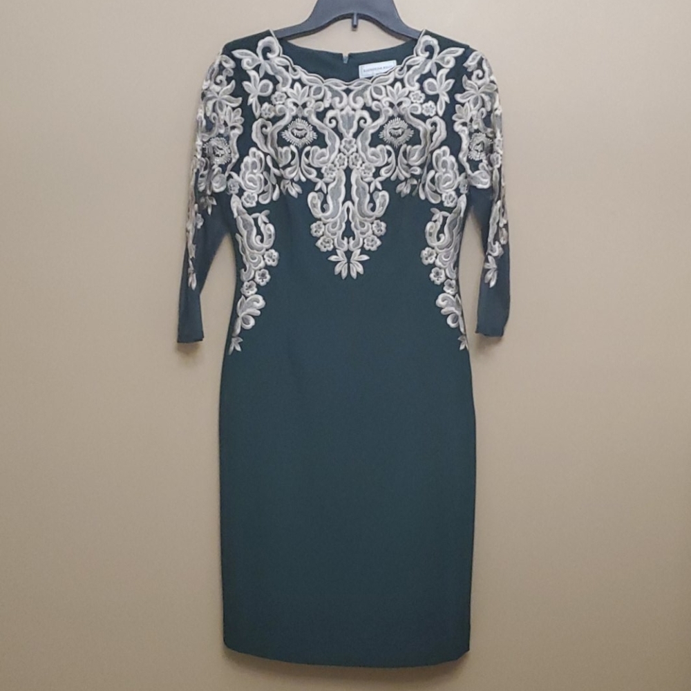 Green Embellished Dress